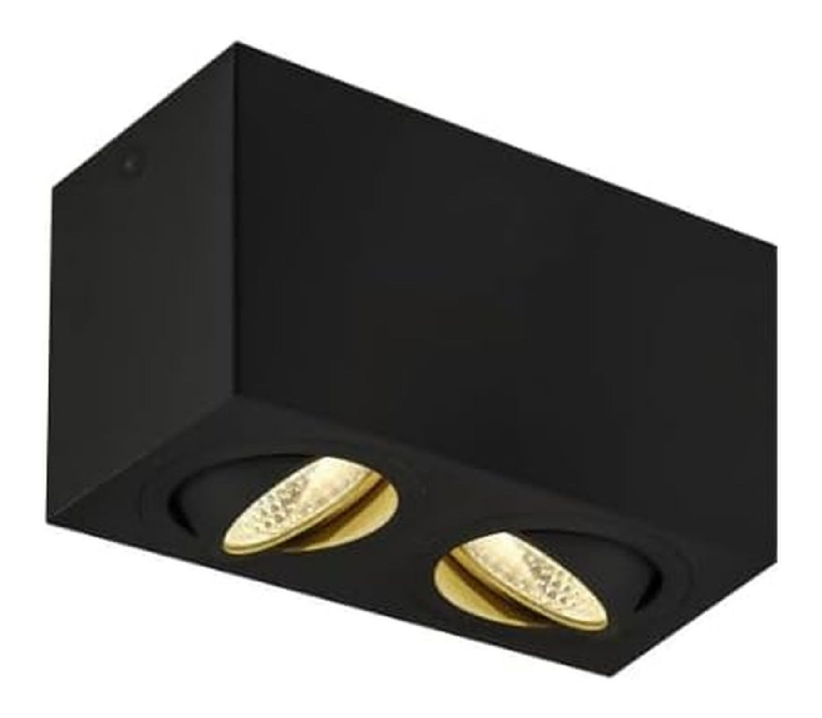 Eclairage Noir contemporain en version plafonnier 16 W 3000 K