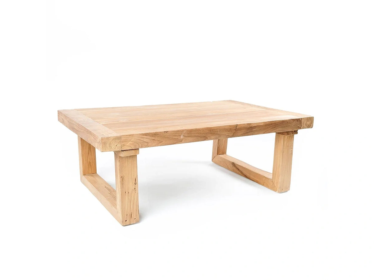 Table Basse Teck Recycle Naturel