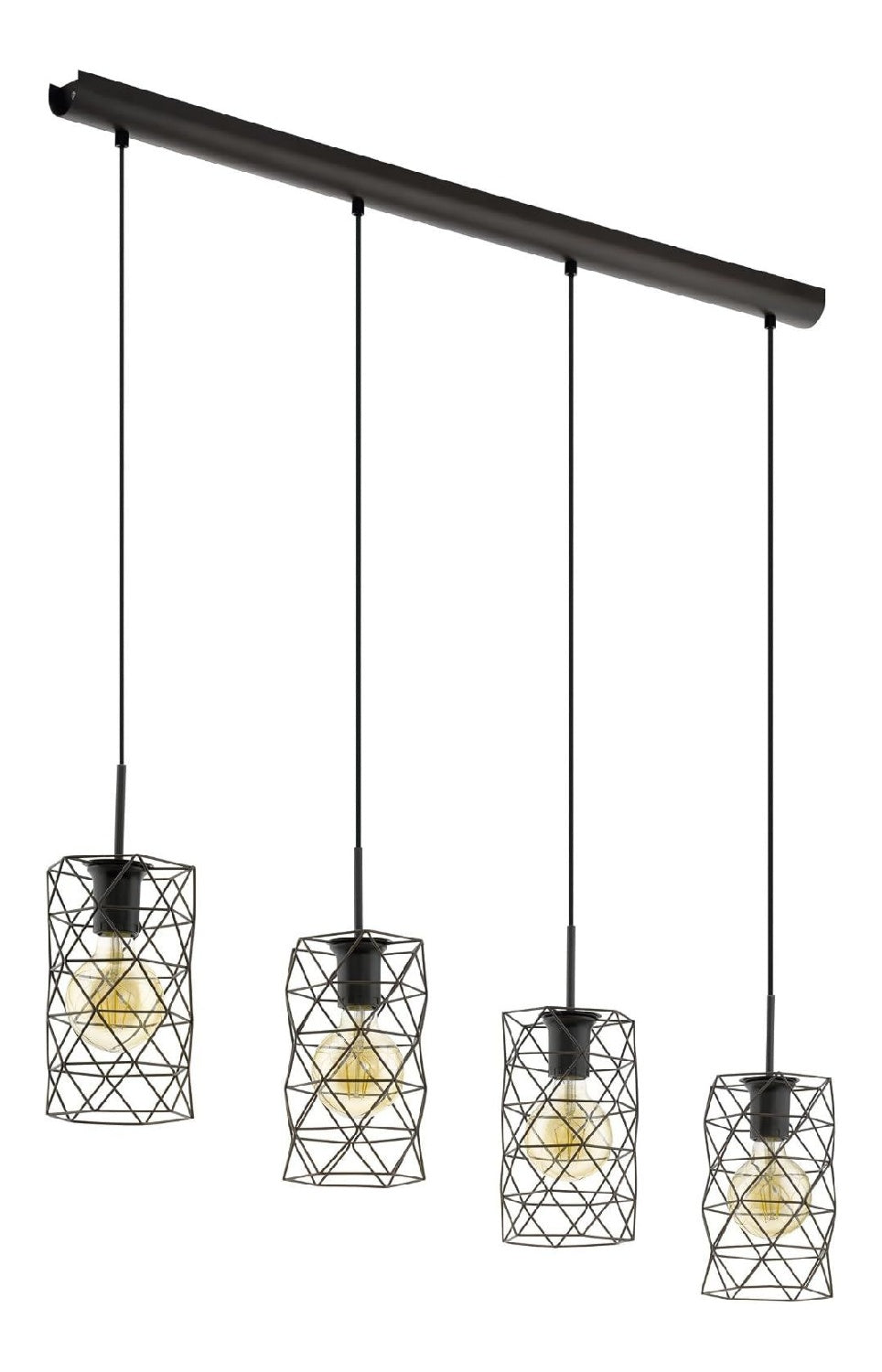 Suspension Rouge au style moderne avec conception fonctionnelle E27