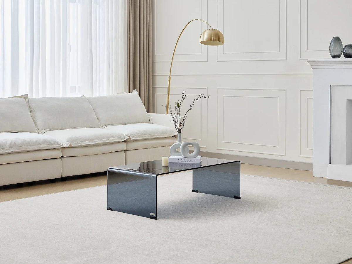 Tables basses design noir - trempe