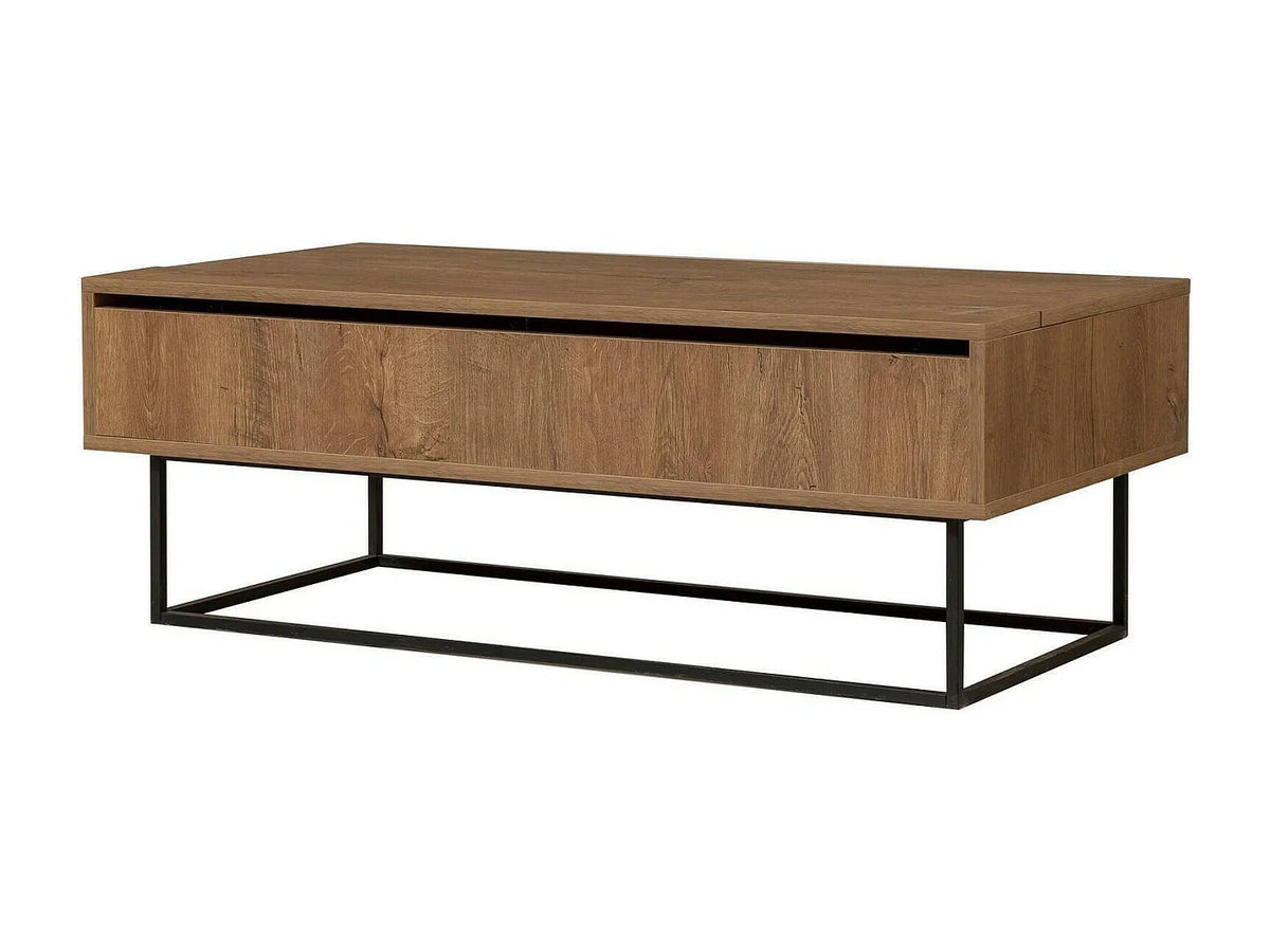 Table basse Alhina, Table basse, noyer