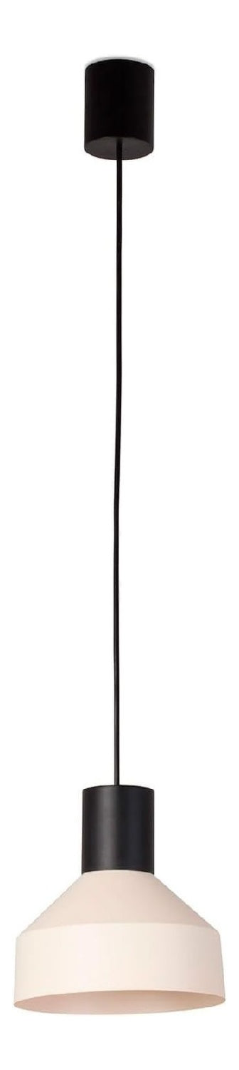 Eclairage Noir et Beige contemporain en version suspension