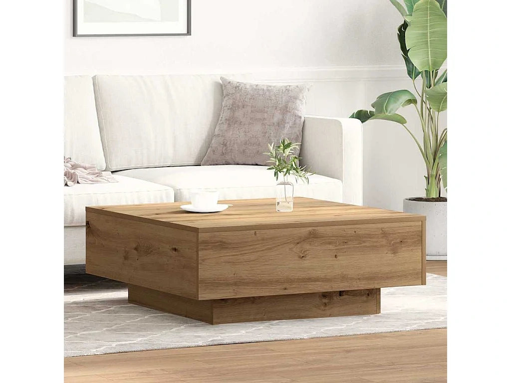 Tables basses chene 80 x 80 x 31 cm