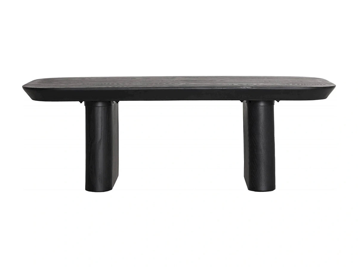 Table Basse Contemporaine Rognes Bois noir