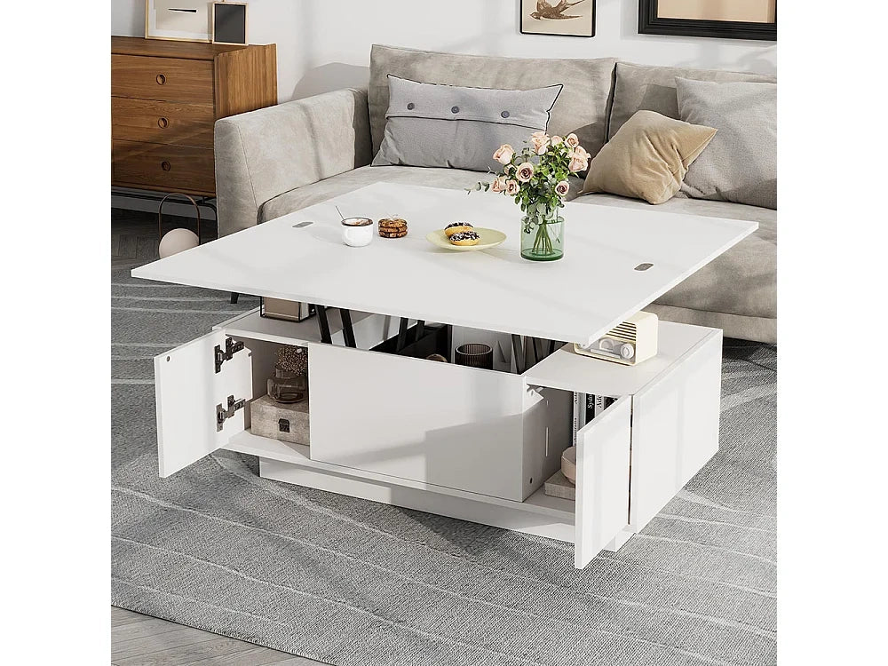 Table basse blanc - Style moderne