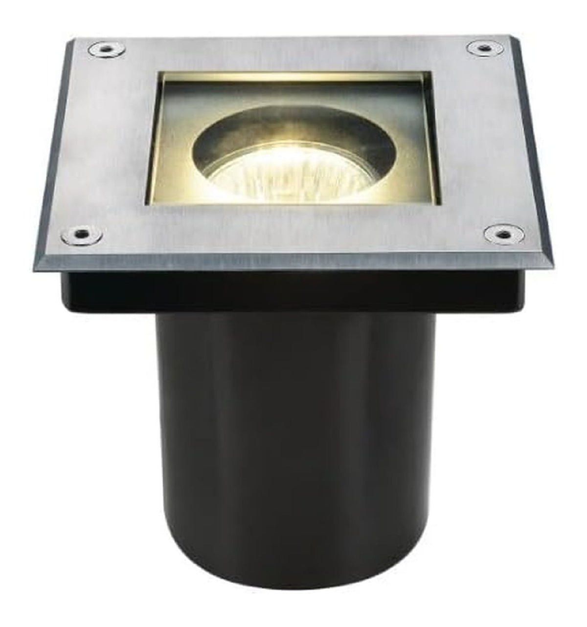 Solution lumineuse Noir au dessin sobre en format spot de plafond 35 W IP67 GU10