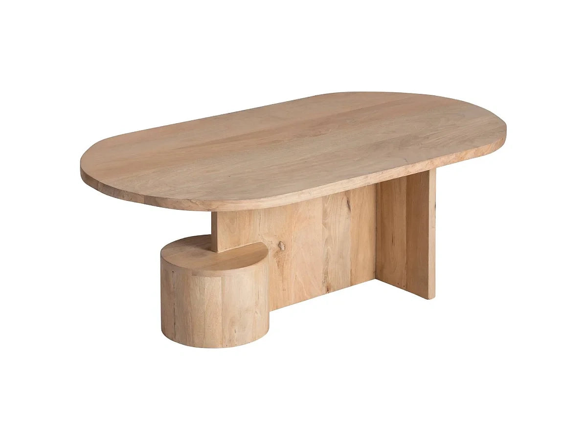 Marron bois de manguier - Table basse