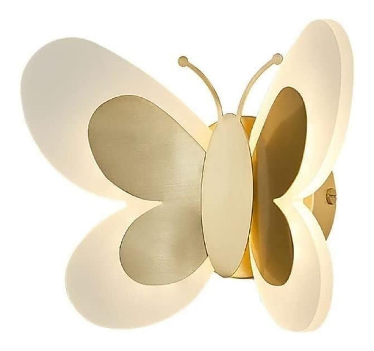 Applique murale Ambre et Rouge a presence elegante et lumiere agreable 24 W