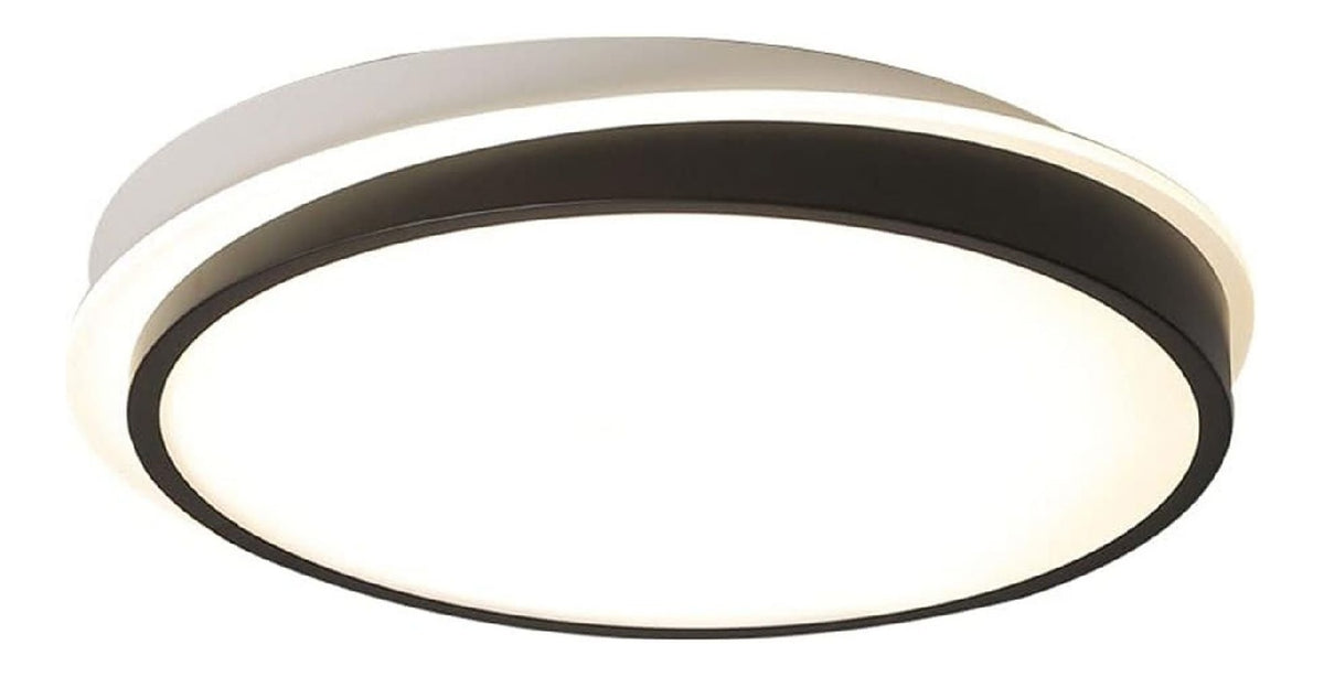 Eclairage Blanc et Ambre contemporain en version plafonnier 6000K