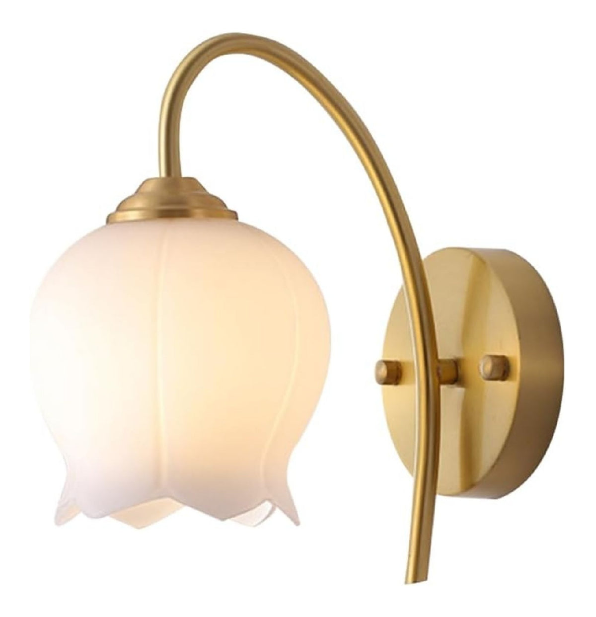 Applique murale decoratif Blanc et Ambre avec diffusion lumineuse harmonieuse 40 W