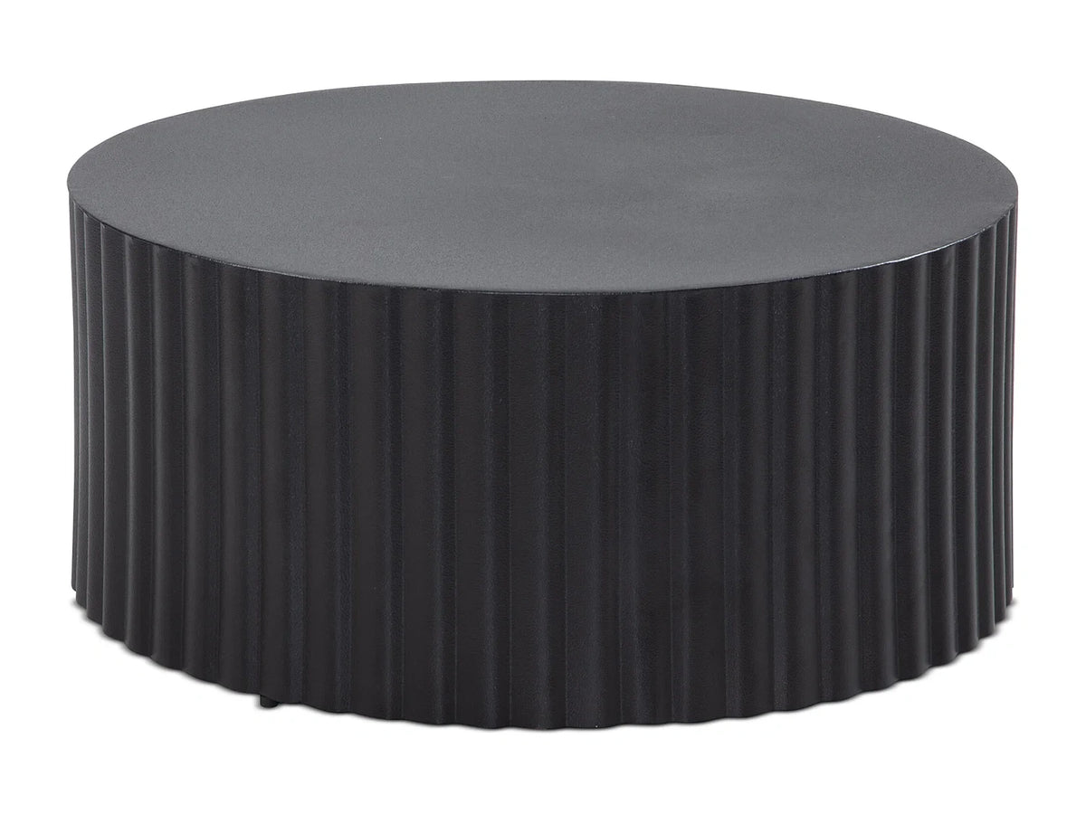Table basse 67x67x31 metal noir table basse ronde Table
