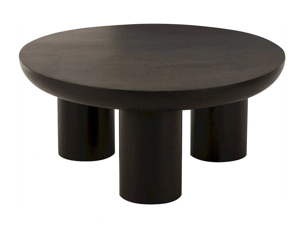 Design - Table basse noir - bois