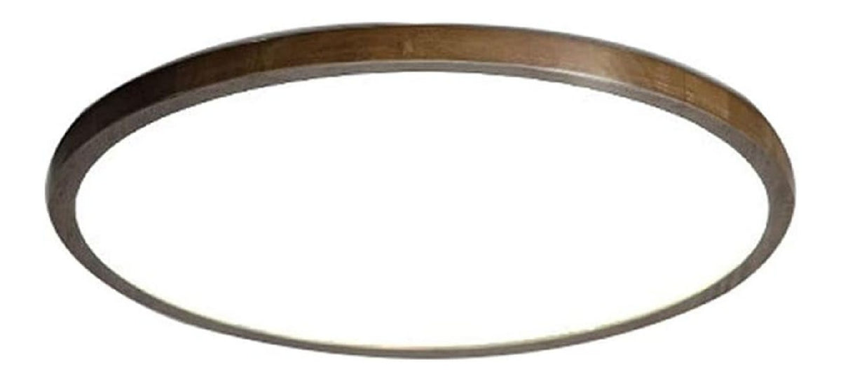 Plafonnier decoratif Blanc et Ambre avec diffusion lumineuse harmonieuse