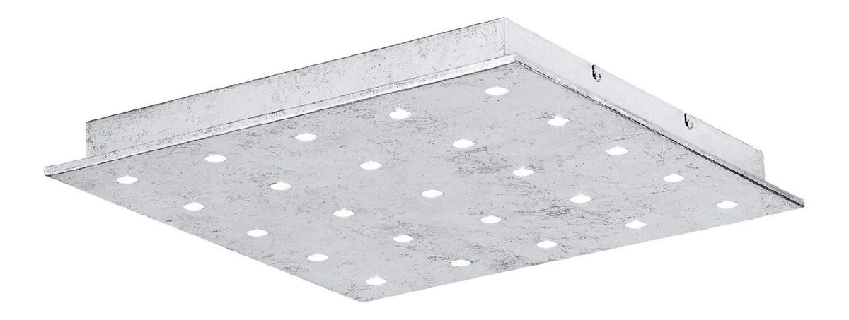 Solution lumineuse Argente au dessin sobre en format applique murale