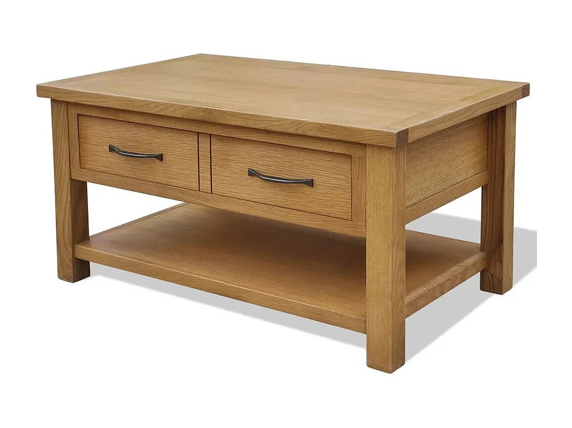 Table basse 88x53x45 cm chene